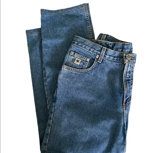 Sold!!!!!!Vintage Rockies Women's Sz 13 High Rise Blue Denim Jeans - Picture 4 of 10